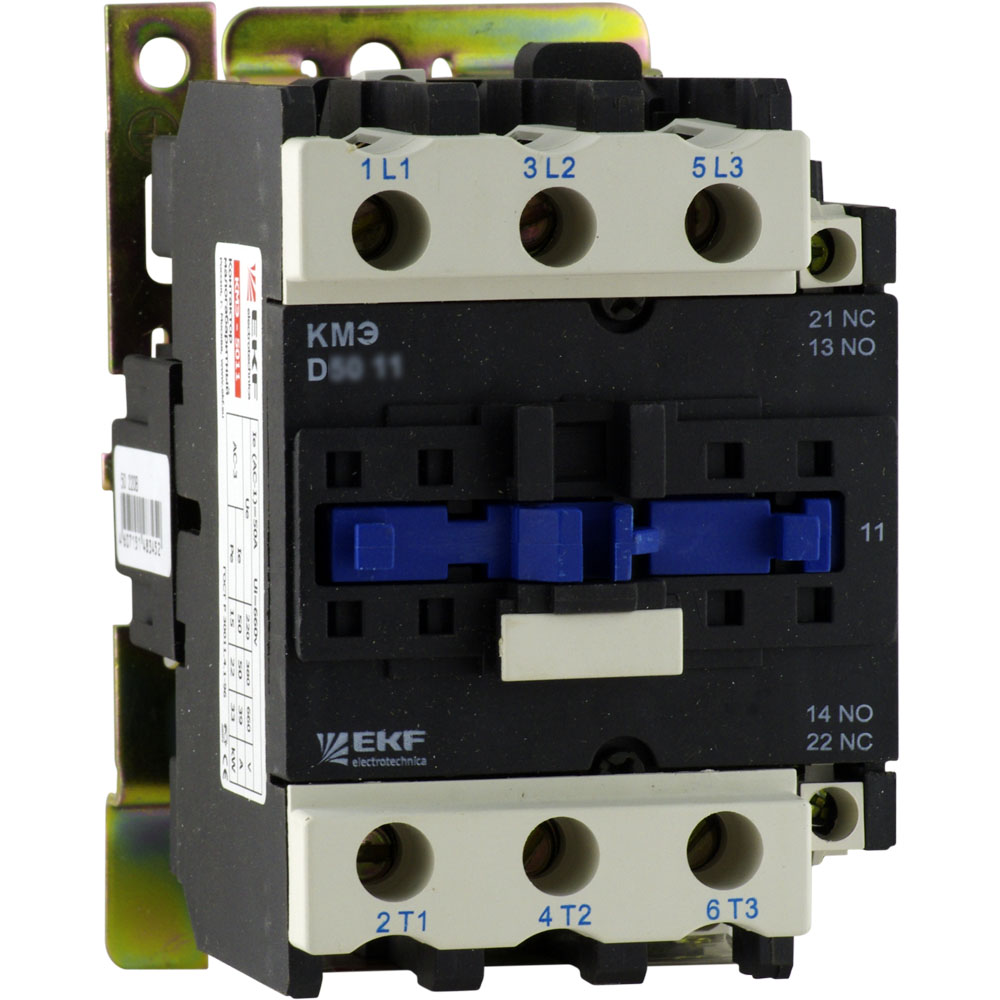 Контактор КМЭ малогабаритный 95А 220В NO+NC EKF PROxima