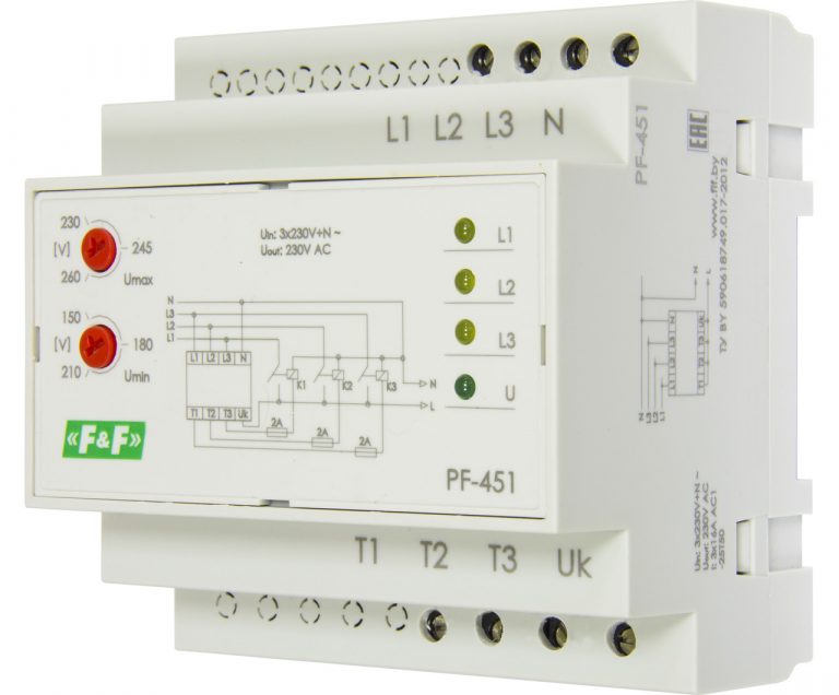 Pf 451 1 схема подключения