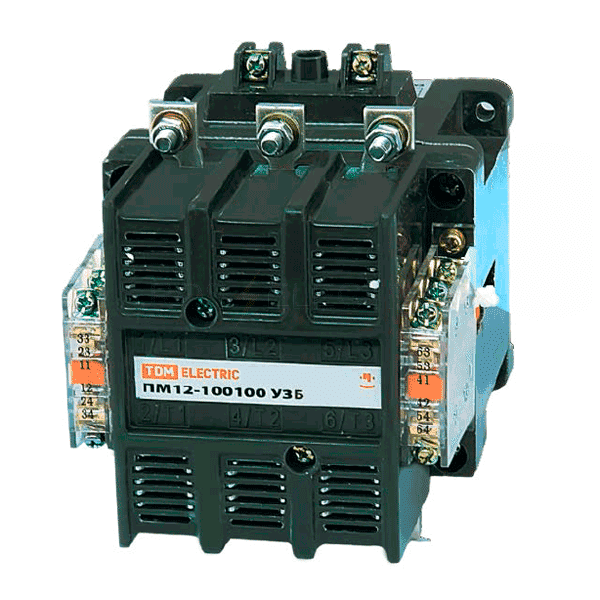 Пускатель ПМ 12-100-100, 380В (откр., IP20) TDM (0714-0021)