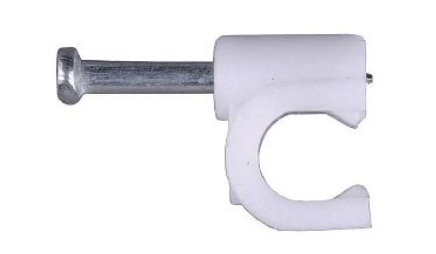 Скоба крепежная круглая с гвоздем d9мм NCR-09-50 (уп.50шт) 71070