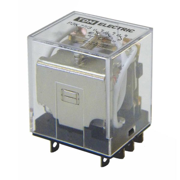 Реле РЭК 78-4 3А 24В DC IEK RRP20-4-03-024D
