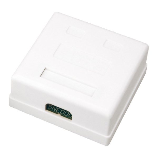 Розетка RJ 45 2-порт для внешнего монтажа