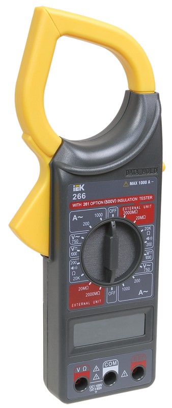 Клещи токоизм. Expert 266C ИЭК TCM-1C-266
