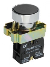 Кнопка LAY-BA21 без подсветки черн. 1з ИЭК BBT60-BA-K02