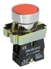 Кнопка LAY-BA41 без подсветки красн. 1з ИЭК BBT60-BA-K04