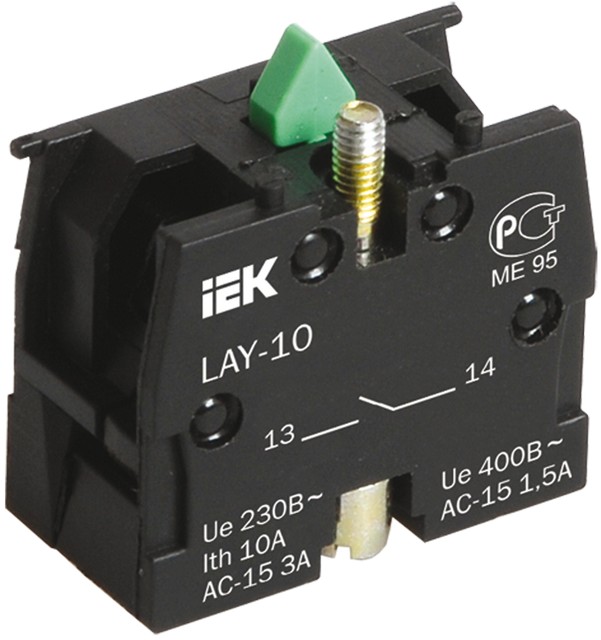 Блок контактный 1з для LAY5 ИЭК BDK21