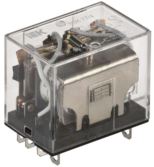 Реле РЭК 77-4 10А 24В DC ИЭК RRP10-4-10-024D