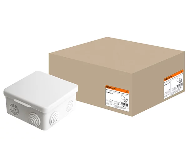 Коробка распределительная 100х100х55 IP54 8 вх. TDM (1401-0113)