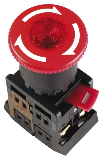 Кнопка ANE22 гр. кр. 240В ИЭК BBG40-ANE-K04